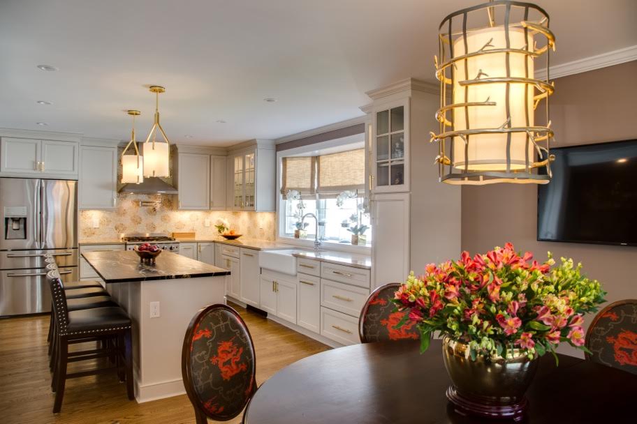 kitchen counter decor